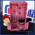 Featured Prodcuts Pink Color Acrylic Spinning Lipstick Tower